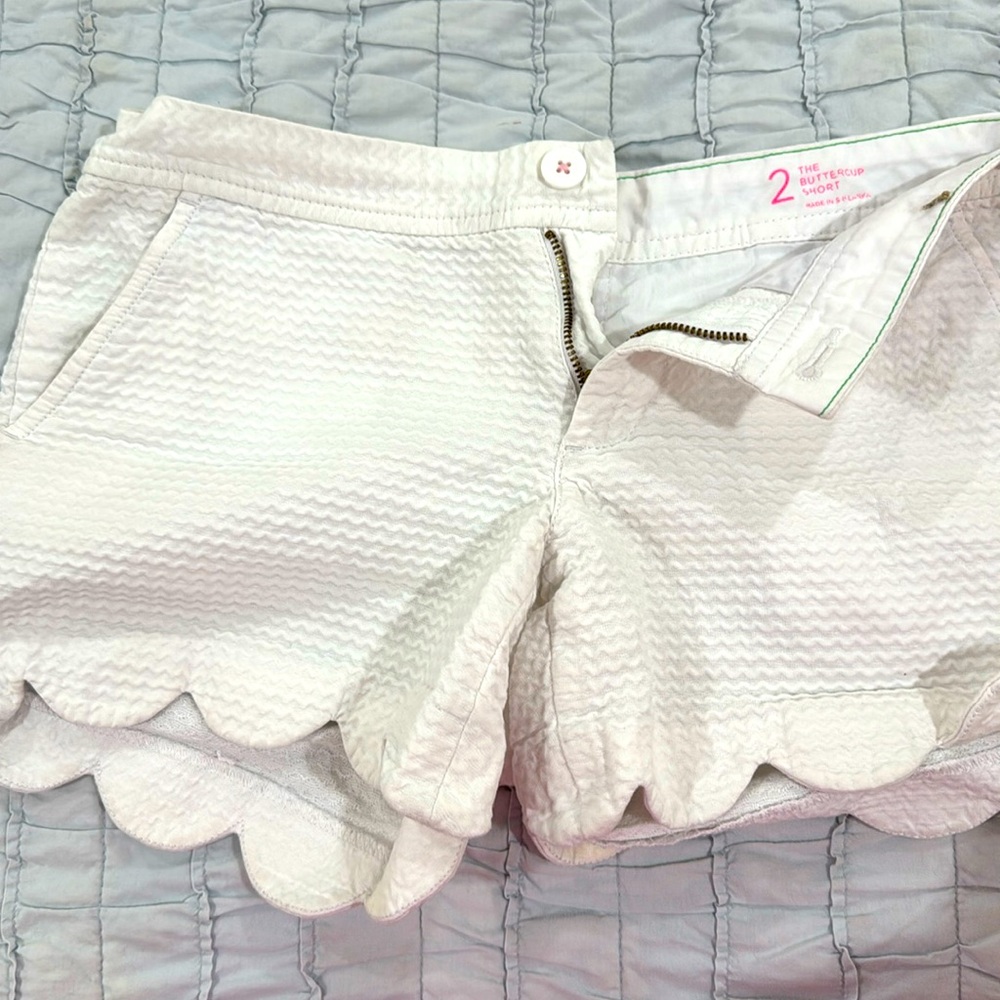 White Lilly Pulitzer shorts